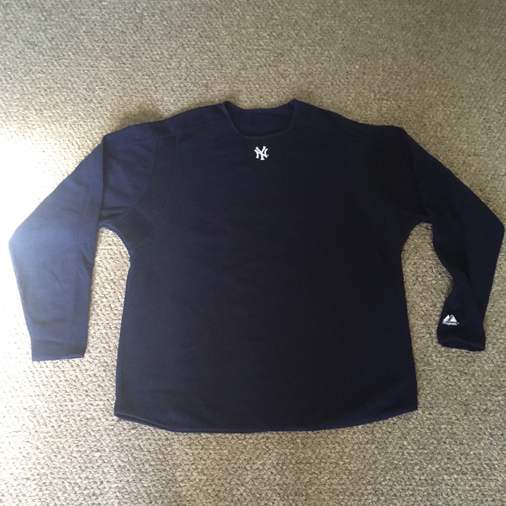 New York Yankees MLB fleece sweater pullover blue